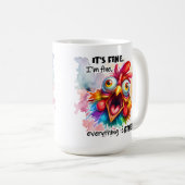 おもしろいマグ コーヒーマグカップ (正面右)