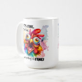 おもしろいマグ コーヒーマグカップ (正面左)