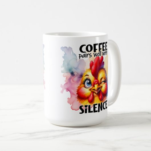 おもしろいマグ コーヒーマグカップ (正面右)