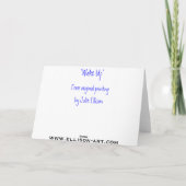 おもしろいマザーズ猫カード カード (裏面)