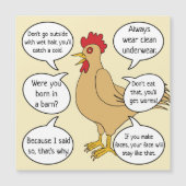 おもしろいマザーヘンアドバイスマザーズデイ (正面)