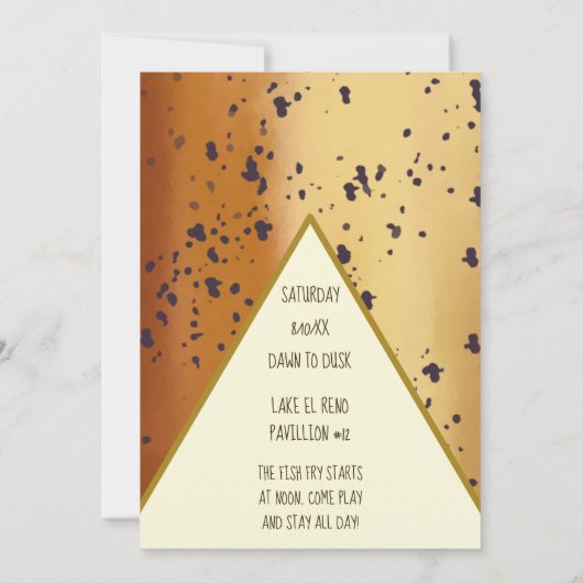 おもしろいマスモダン形魚フライ 招待状 (裏面)