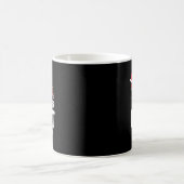 おもしろいマッチングカップル彼の彼女用パジャマ コーヒーマグカップ (中央)