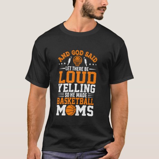 おもしろいママママザーズデイバスケ引用文 Tシャツ (正面)
