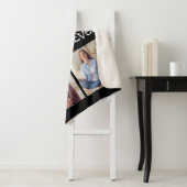 おもしろいマムフォトコラージュマ最高のムエバー白黒 シェルパブランケット (インサイチュ)