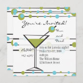 おもしろいマルティーニ線 招待状 (正面/裏面)