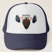 おもしろいマンガイラストレーション キャップ (正面)