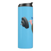 おもしろいマンガイラストレーション タンブラー (回転左)