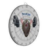 おもしろいマンガイラストレーション ダーツボード (正面左)