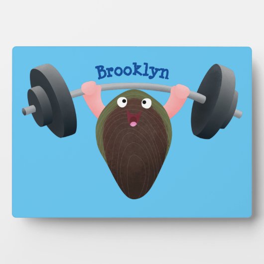 おもしろいマンガイラストレーション フォトプラーク (正面)