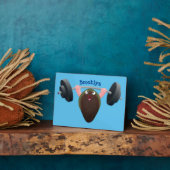 おもしろいマンガイラストレーション フォトプラーク (側面)