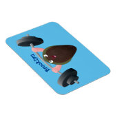 おもしろいマンガイラストレーション マグネット (右側)