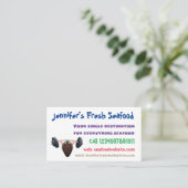 おもしろいマンガイラストレーション 名刺 (スタンド正面)