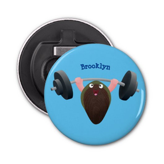 おもしろいマンガイラストレーション 栓抜き (正面)