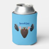 おもしろいマンガイラストレーション 缶クーラー (缶正面)