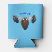 おもしろいマンガイラストレーション 缶クーラー (正面)