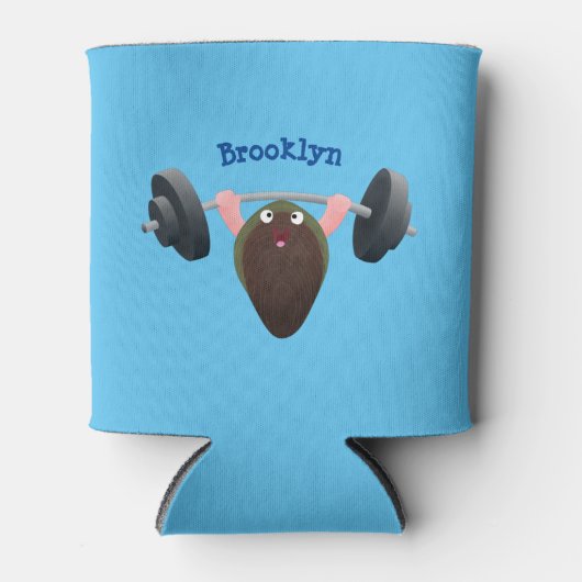 おもしろいマンガイラストレーション 缶クーラー (正面)