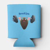 おもしろいマンガイラストレーション 缶クーラー (裏面)