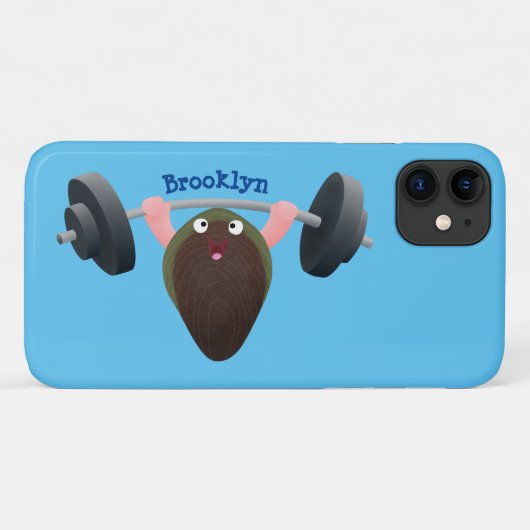 おもしろいマンガイラストレーション Case-Mate iPhoneケース (裏面(横))