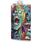 おもしろいマンガゾンビ フラスク (左)