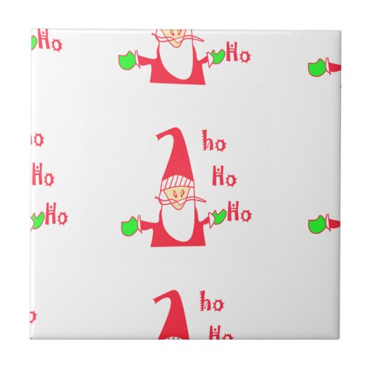 おもしろいマンガマウスサンタコレクション。 タイル (正面)