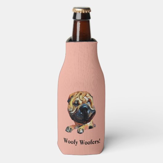 おもしろいマンガ中国のーシャールペイボトルクール ボトルクーラー (ボトル正面)