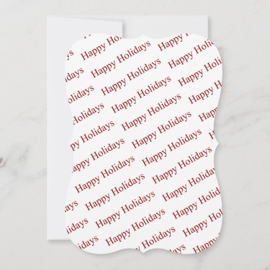 おもしろいマンガ・サンタがギフトファンシーカット シーズンカード (裏面)