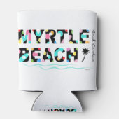 おもしろいマートルビーチ、SCグラフィックカッコいい 缶クーラー (裏面)