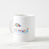 おもしろいマートルビーチ(SC) コーヒーマグカップ (正面左)