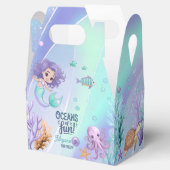 おもしろいマーメイド誕生日V1 ID1142紙カップ フェイバーボックス (オープン)