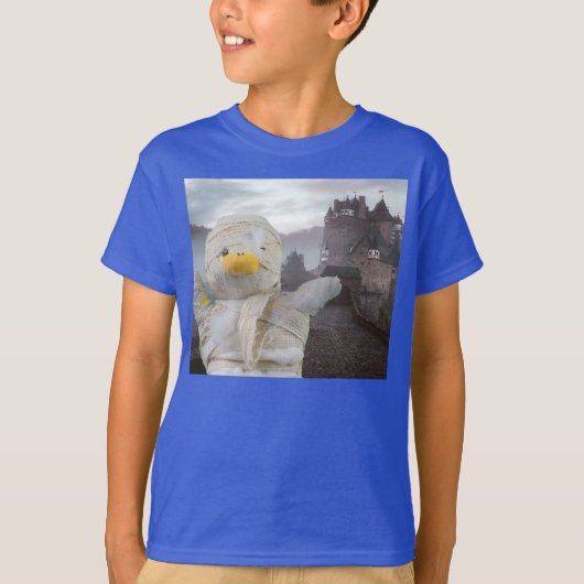 おもしろいミイラデザインハロウィーンTシャツ Tシャツ (正面)