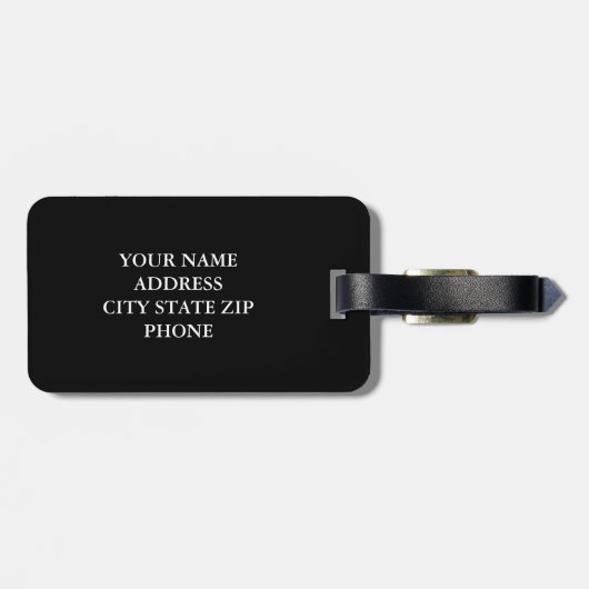 おもしろいミスターとミセスのハネムーンのための荷物タグ ラゲッジタグ (裏面横)