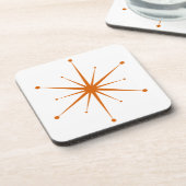 おもしろいミッドセンチュリーモダンレトロスターバスト コースター (左側)