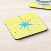 おもしろいミッドセンチュリーモダンレトロスターバスト コースター (左側)