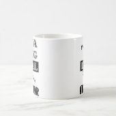 おもしろいミラーマグミラー面白いユーモア コーヒーマグカップ (中央)