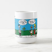 おもしろいミーム コーヒーマグカップ (中央)