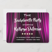 おもしろいムービーパロディバチェロレッテ招待状 招待状 (正面)