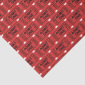 おもしろいムービーパーティーチケットパターンパーティー組織 薄葉紙 (詳細)