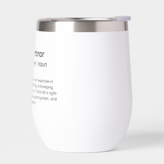 おもしろいメイド・オブ・オーナー（花嫁付き添い人）定義提案書 (左面)