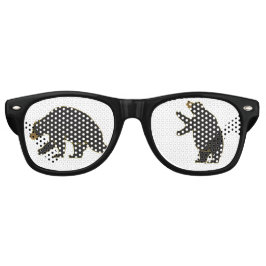 おもしろいメガネ レトロサングラス