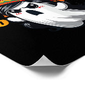 おもしろいメキシカンなハロウィンガール ポスター (角)