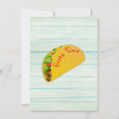 おもしろいメキシカンフィエスタ誕生日パーティーへの招待 招待状 (裏面)