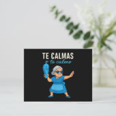 おもしろいメキシコ人スペイン語の祖母 エンクロージャーカード (スタンド正面)