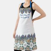 おもしろいメダリオンのボーダーエプロン エプロン (インサイチュ)
