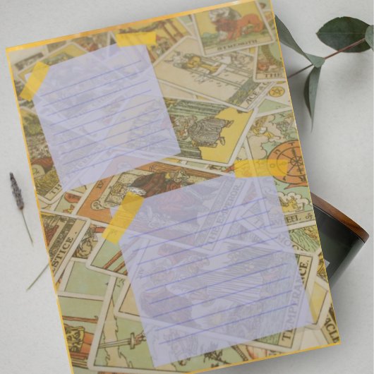 おもしろいメモタロットカードテーマ紙 ノートパッド