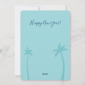 おもしろいメリークリスマスサンタクロースシーズンハッピー シーズンカード (裏面)