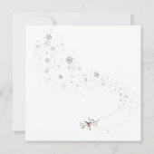 おもしろいメリークリスマスジョイフォトホリデーカード (裏面)