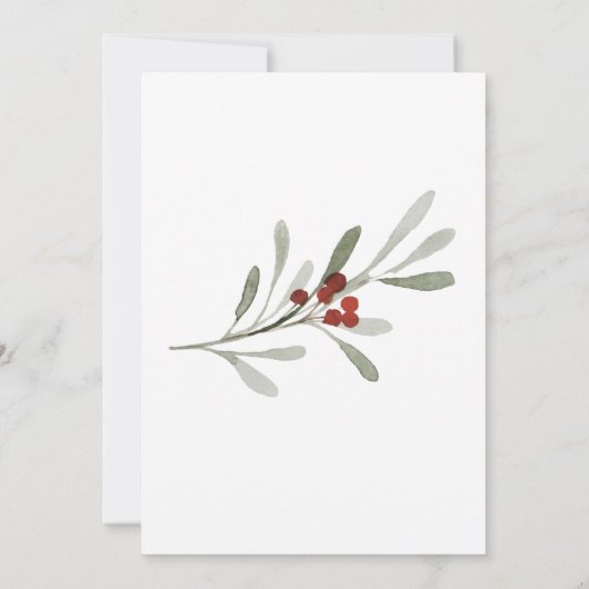 おもしろいメリークリスマスジョイフォトホリデーカード (裏面)