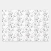 おもしろいメリークリスマスジョイホリデイ ラッピングペーパーシート (正面3)