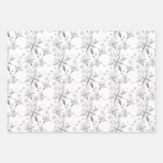 おもしろいメリークリスマスジョイホリデイ ラッピングペーパーシート (正面3)